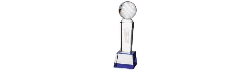 Tribute Cricket Crystal Award - 2 sizes - 180mm - 220mm Tribute Cricket Crystal Award - 2 sizes - 180mm - 220mm